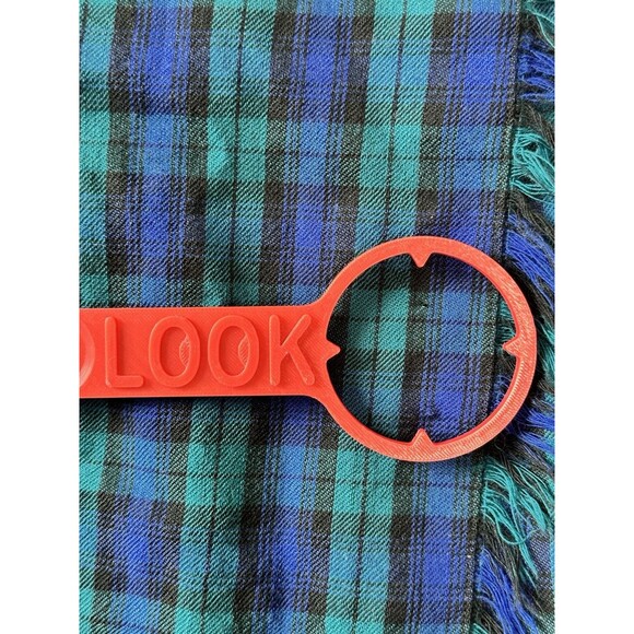 Vintage Talbots 100% Worsted Wool Tartan Plaid Kilt Style Wrap Skirt Fringe Sz 6 - Picture 6 of 11